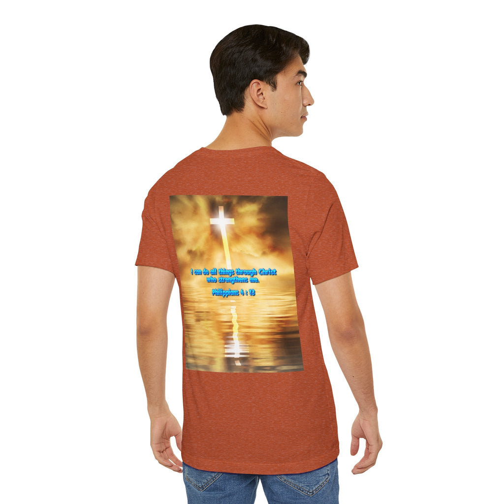 Unisex Tee Bible Verse - Philippians 4 : 13 Printify