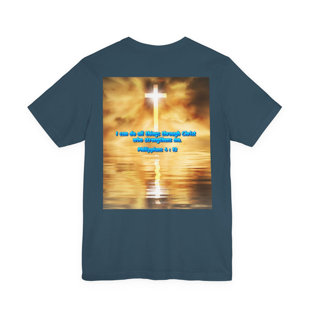 Unisex Tee Bible Verse - Philippians 4 : 13 Printify