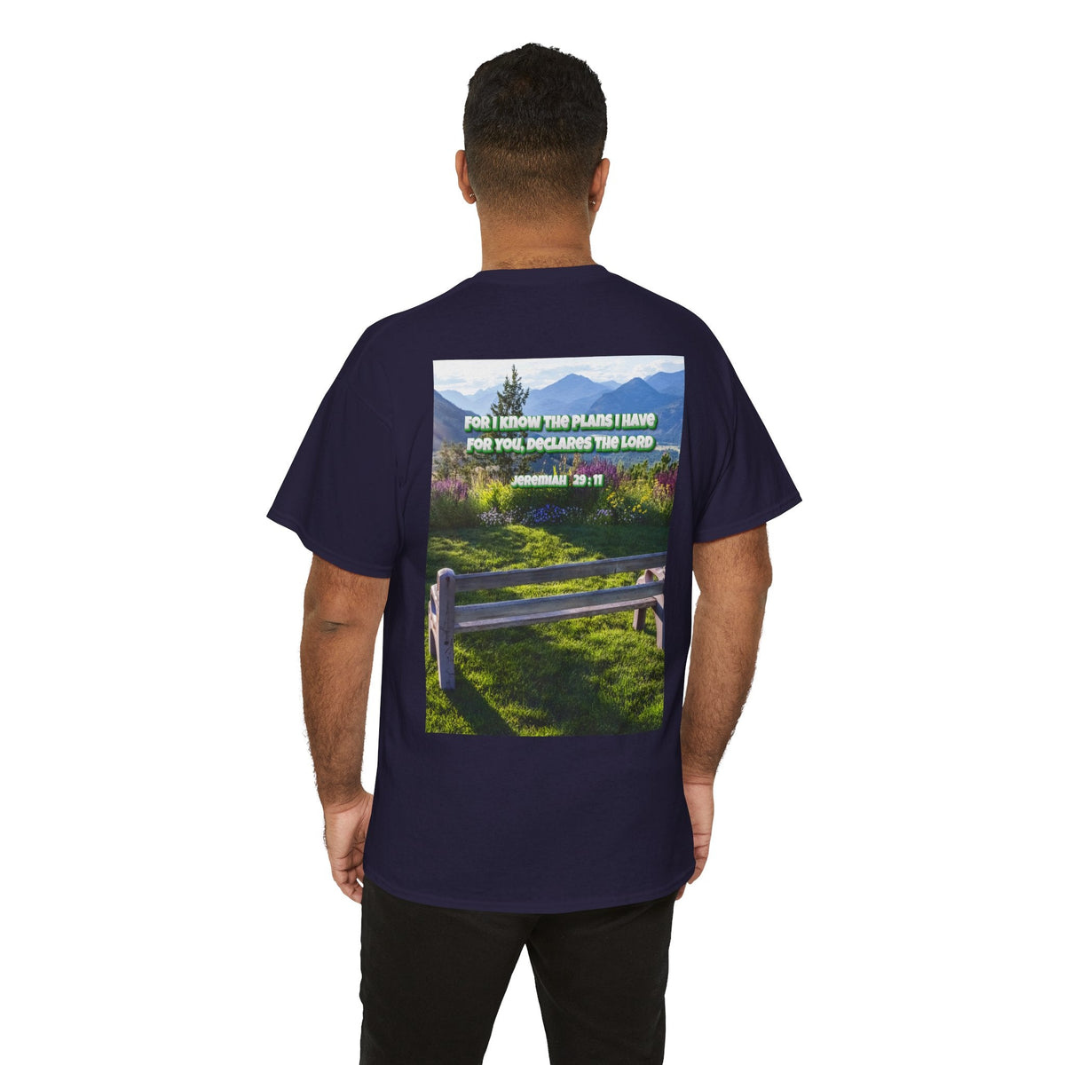 Bible Verse Unisex Tee -  Jeremiah 29 : 11 Printify