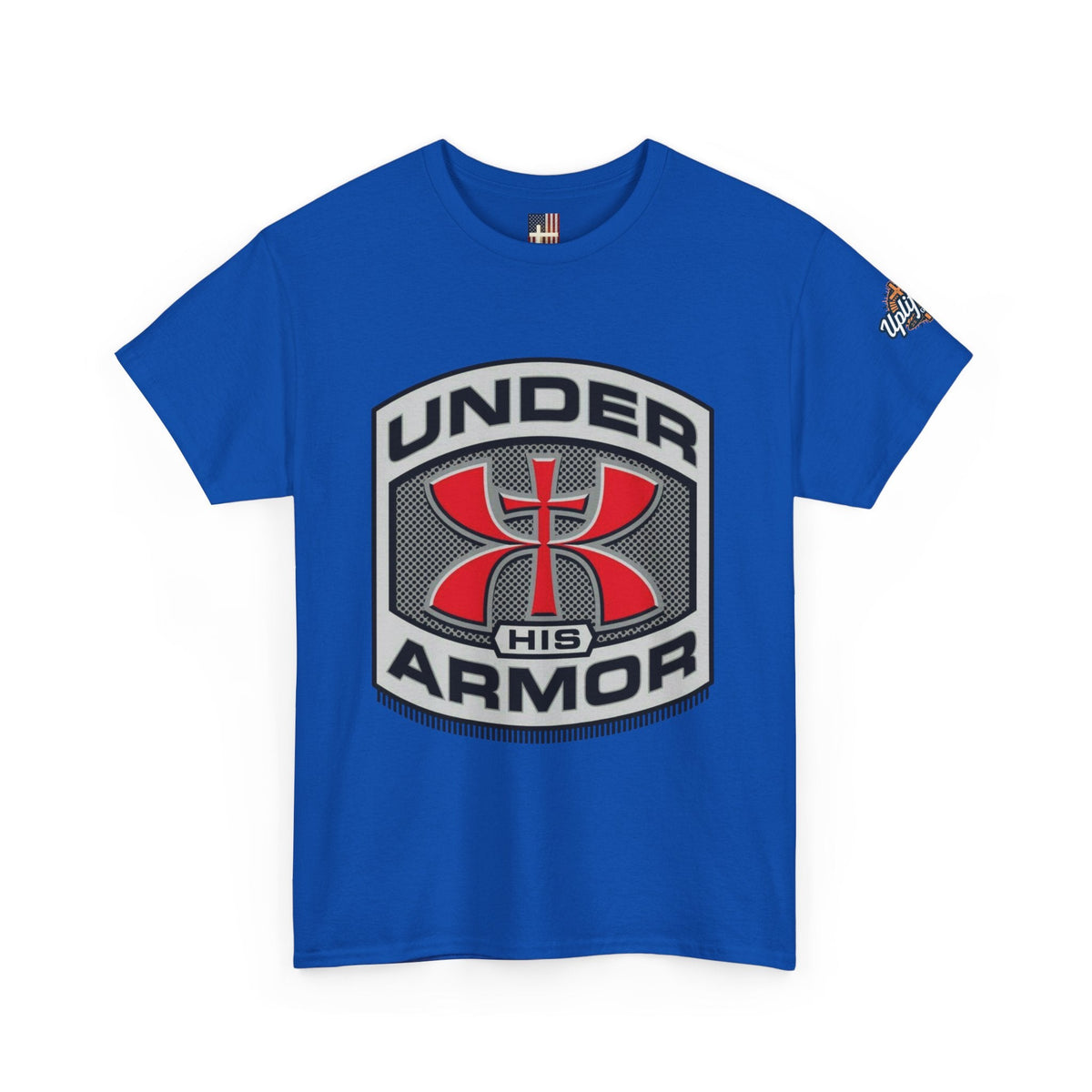 Under HIS Armor Christian T-Shirt — Faith-Inspired Under Armour Style Printify