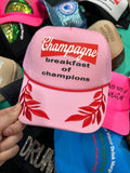 Champagne Breakfast Trucker Hat Pretty Little Patriot