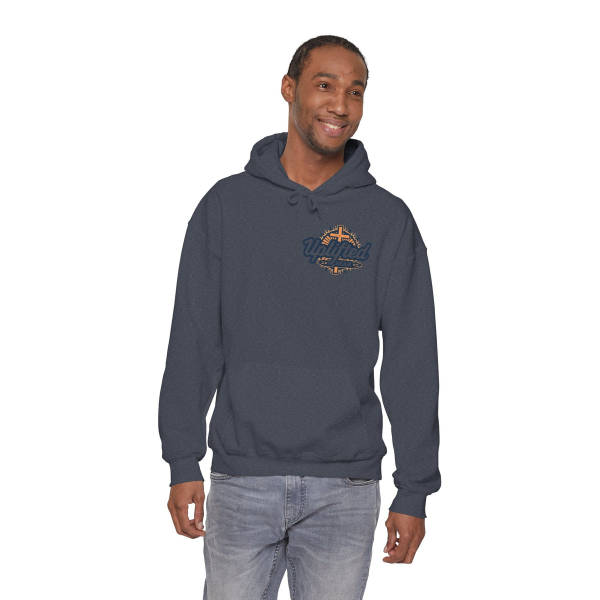 Trust in the Lord Hoodie – Autumn Tree Proverbs 3:5 Christian Hoodie for Cozy Faith Printify