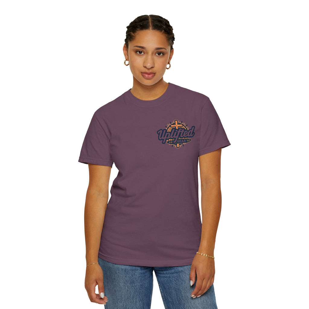 AMEN Acronym T-Shirt – Always Agree with God Move with God End with God Never Doubt God Christian Tee for Unwavering Faith Printify