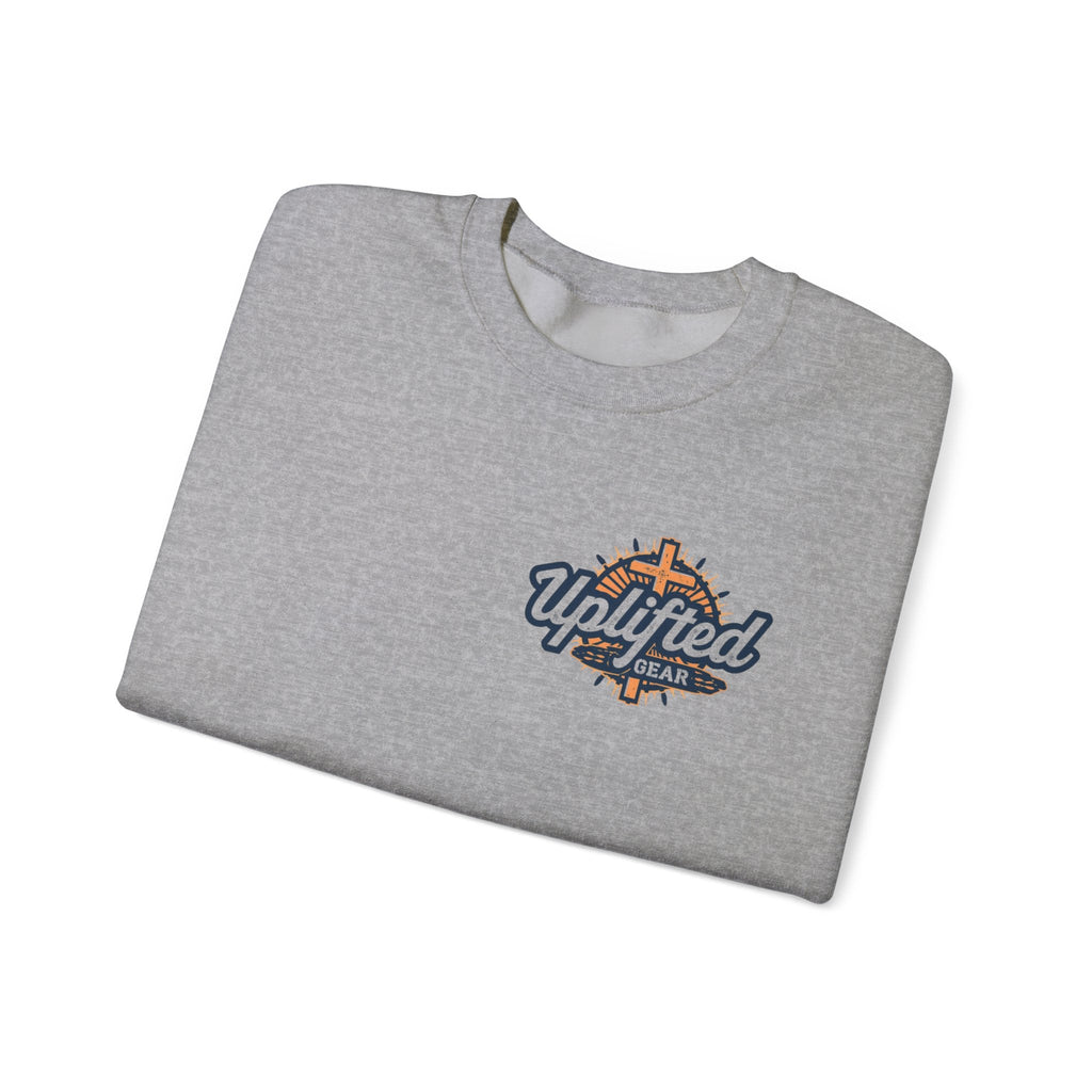 Bible Verse Heavy Blend™ Crewneck Sweatshirt Unisex  - Philippians 4 : 13 Printify