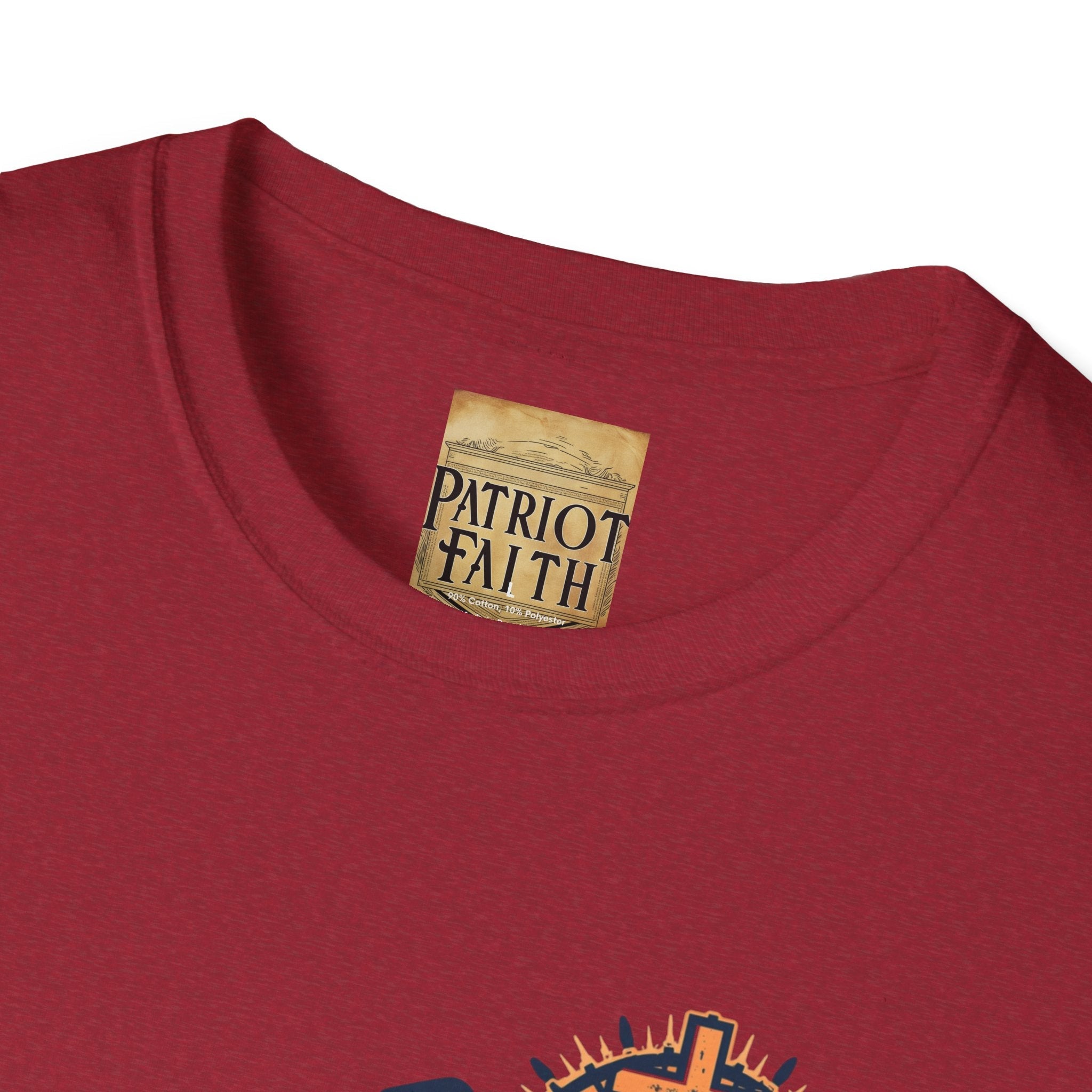 Religious Graphic Tee with Armor Of God Design - Unisex Softstyle T-Shirt Printify