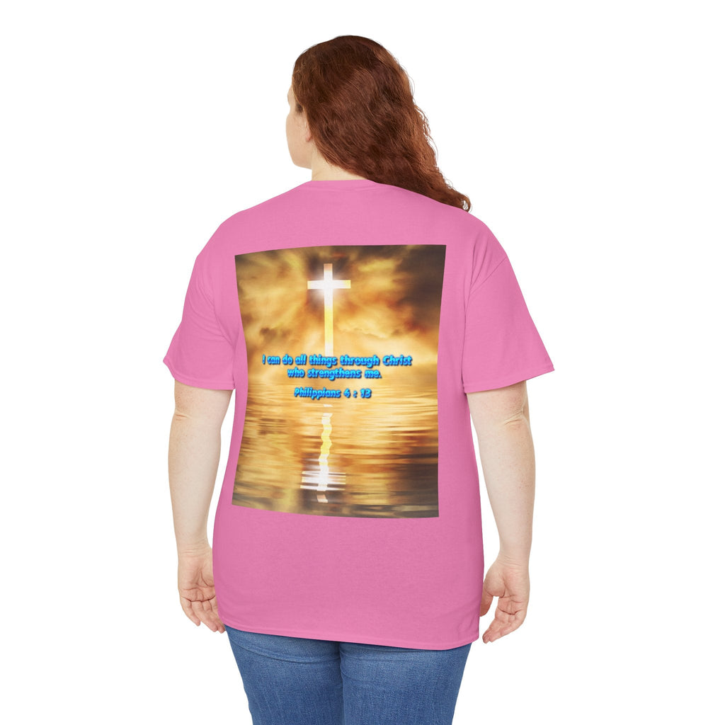Bible Verse Unisex Tee - Philippians 4 : 13 Printify