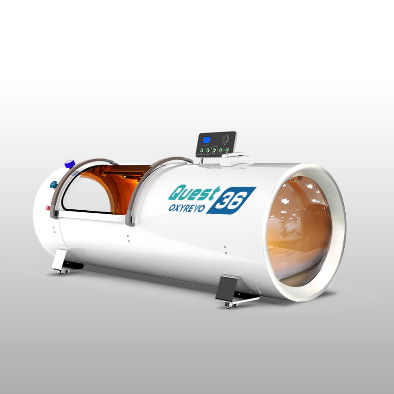 OxyRevo Quest36 1.5ATA-2.0ATA Hardshell Hyperbaric Chamber LifeMed USA