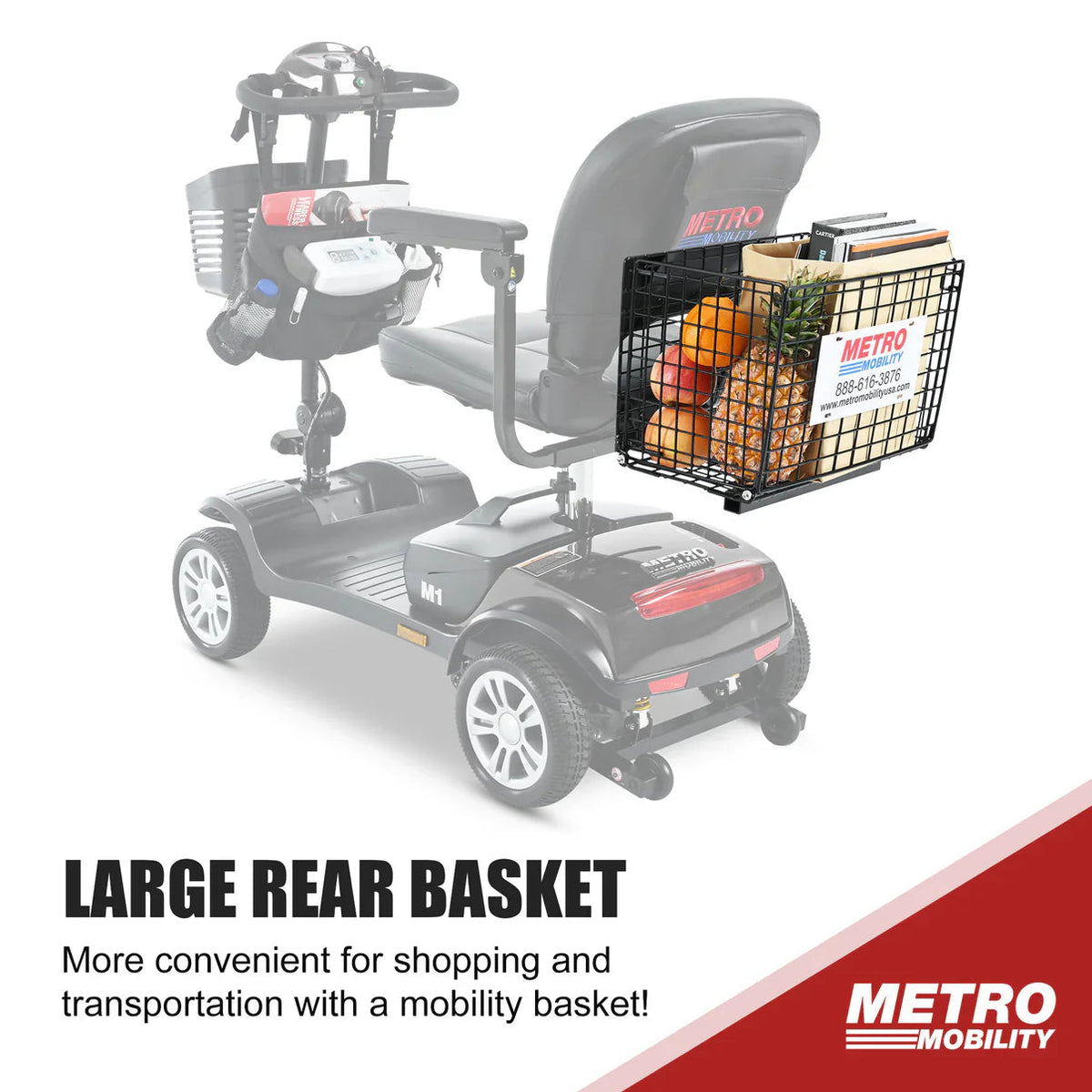 Metro Mobility M1 Mobility Scooter LifeMed USA