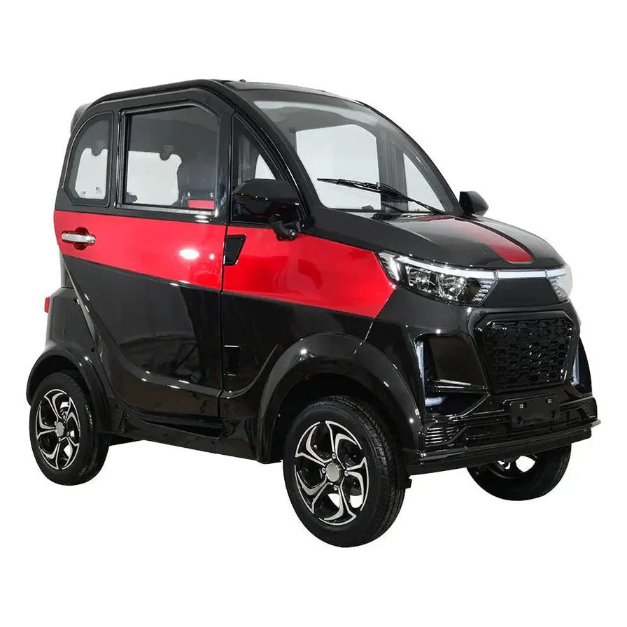 Green Transporter Q-Express Enclosed 4-Wheel Electric Mobility Scooter LifeMed USA