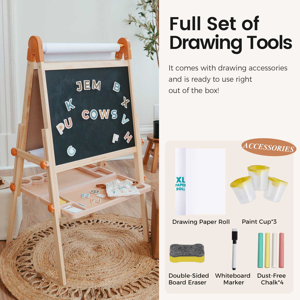 Tiny Land® Magnitales Easel for Kids Tiny Land INC