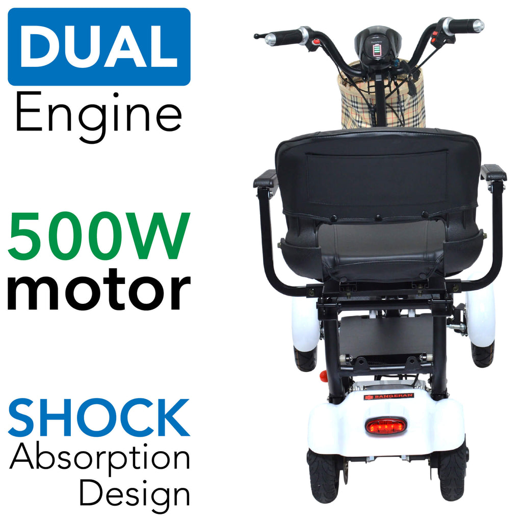ComfyGo MS 3000 Plus Foldable Mobility Scooter LifeMed USA