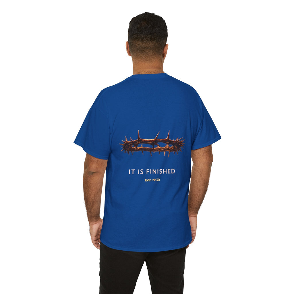 It Is Finished Crown of Thorns Tee — Christian John 19:30 Faith Shirt Printify