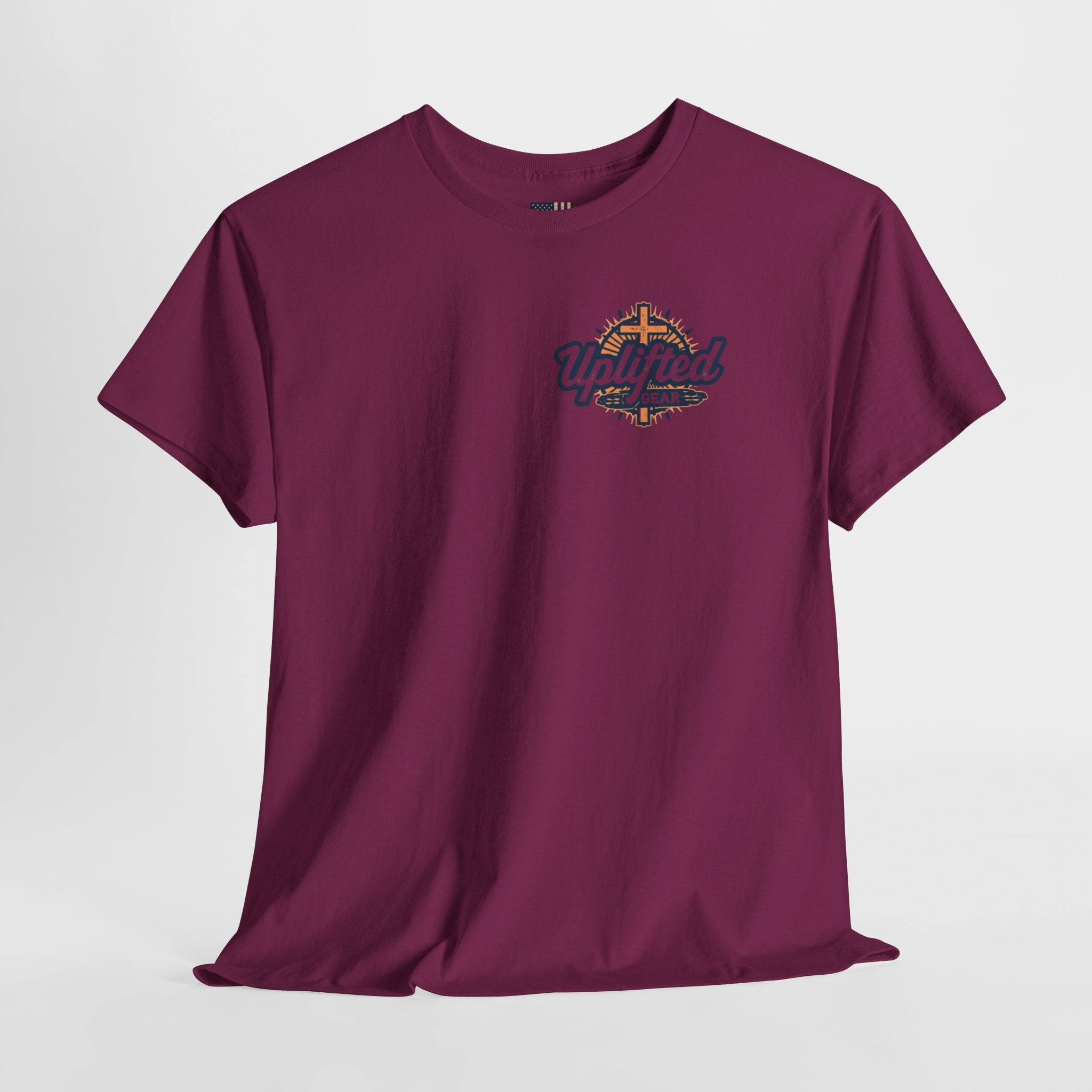 Trust in The Lord Proverbs 3:5-6 Biblical Design Unisex Heavy Cotton Tee Printify
