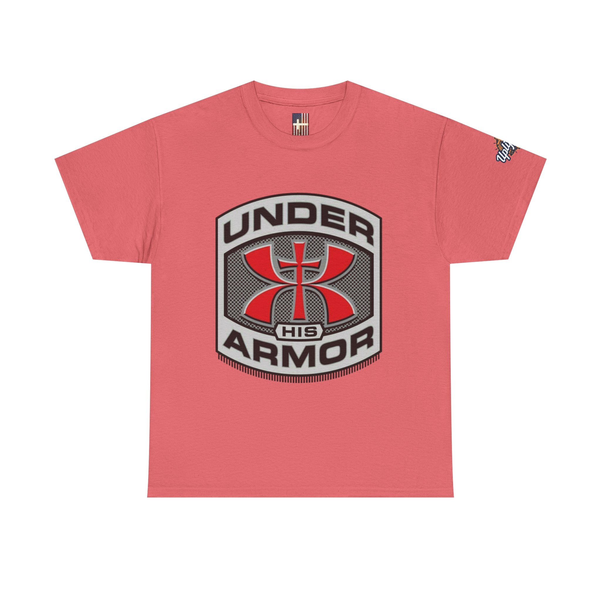 Under HIS Armor Christian T-Shirt — Faith-Inspired Under Armour Style Printify