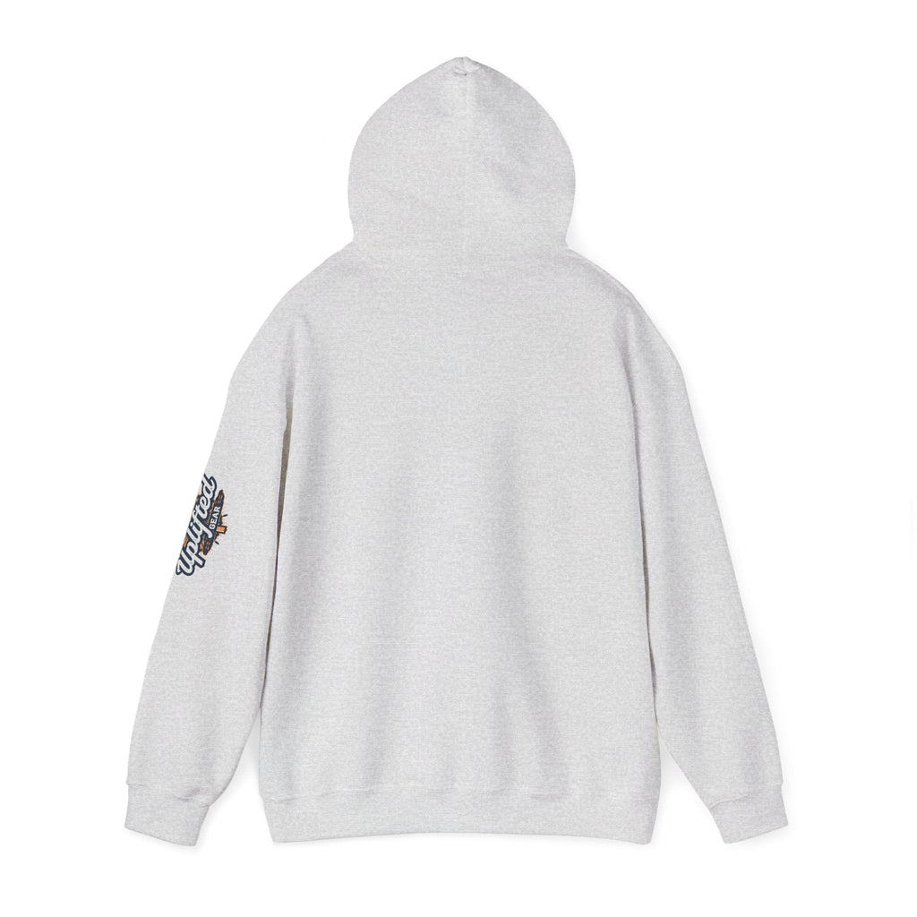 Faith Over Fear Hoodie – Graffiti Wall Christian Sweatshirt for Bold 2 Corinthians 5:7 Streetwear & Unshakable Faith Printify