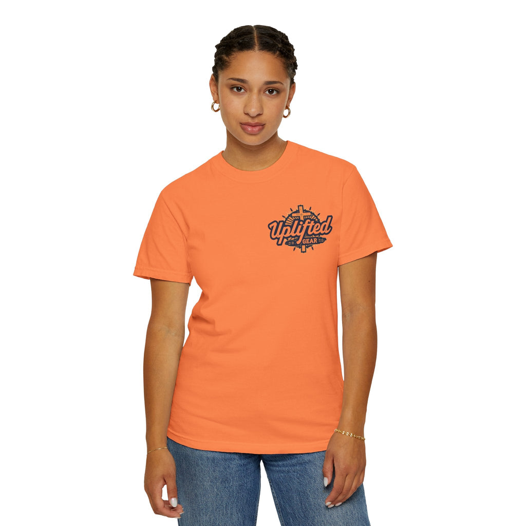 Religious Graphic Armor Of God Design - Unisex Garment-Dyed T-shirt Printify