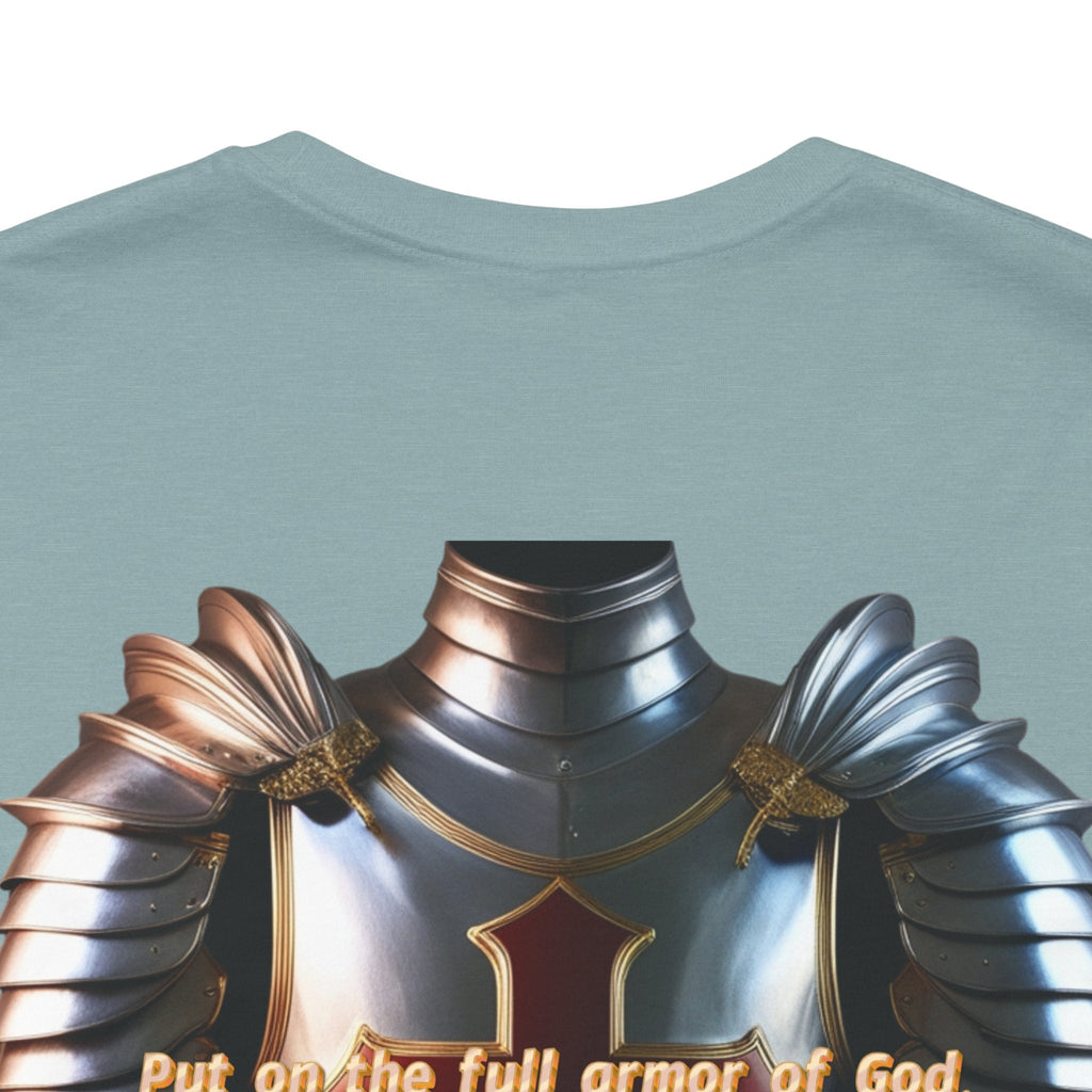 Religious Graphic Armor Of God Design - Unisex Jersey Short Sleeve Tee Printify
