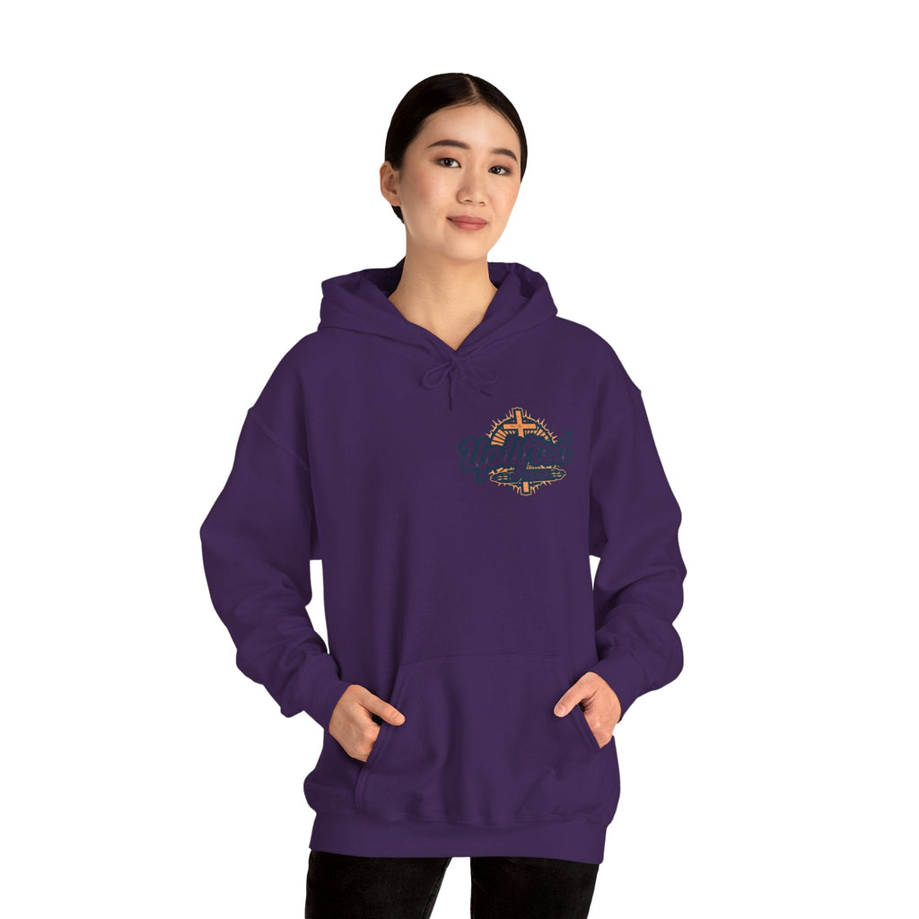 There Are Only 2 Genders Hoodie – Adam & Eve Cross Christian Hoodie for Bold Truth Printify