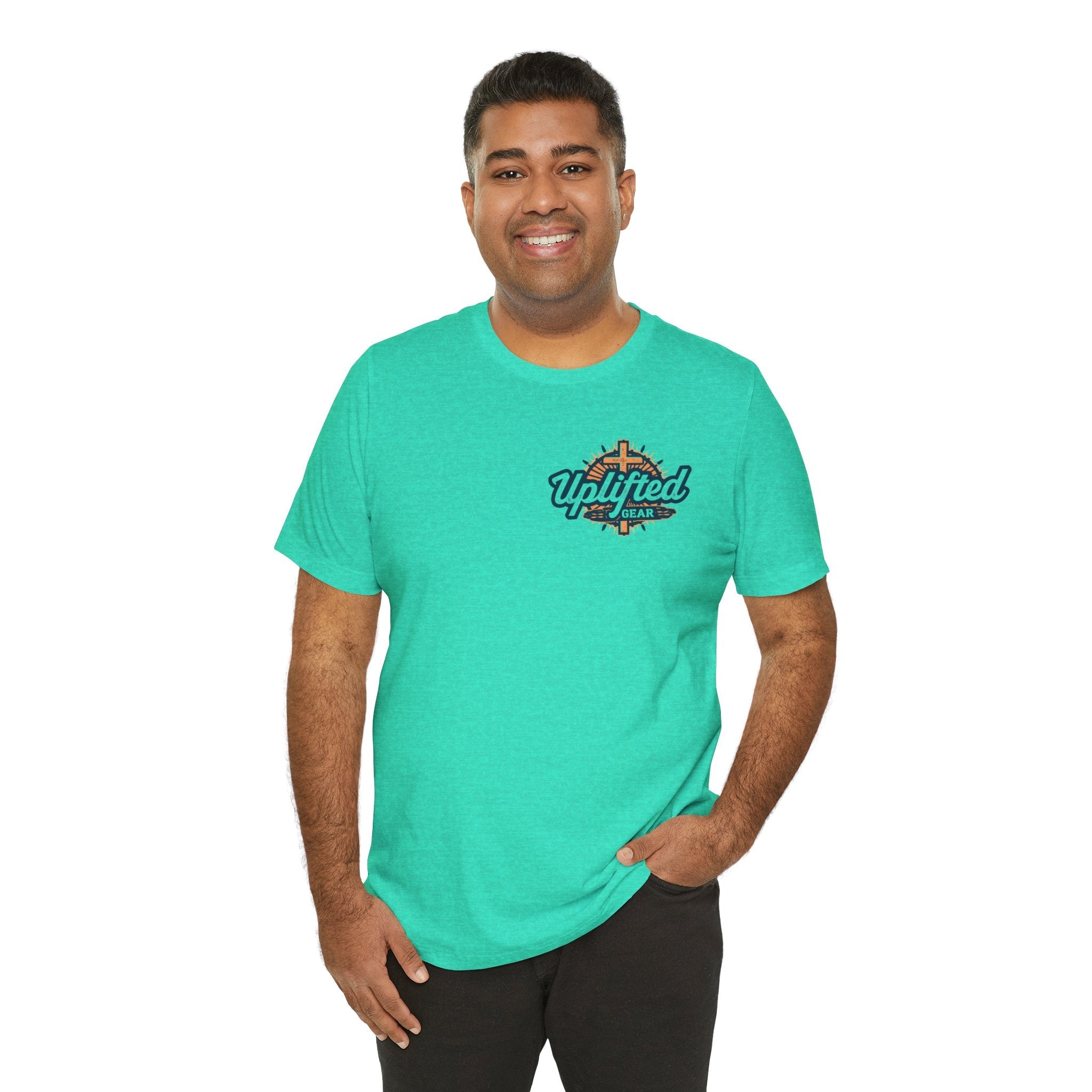 Trust in The Lord Proverbs 3:5-6 Biblical Design Unisex Jersey Short Sleeve Tee Printify