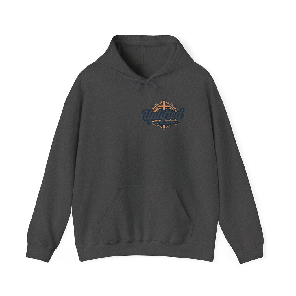 Bible Verse Unisex Heavy Blend™ Hooded Sweatshirt - Isaiah 41 : 10 Printify
