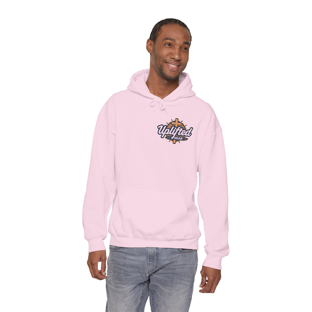 Unique Unicorn Hoodie – Rainbow Cross Psalm 139:14 Christian Hoodie for Wonderfully Made Printify