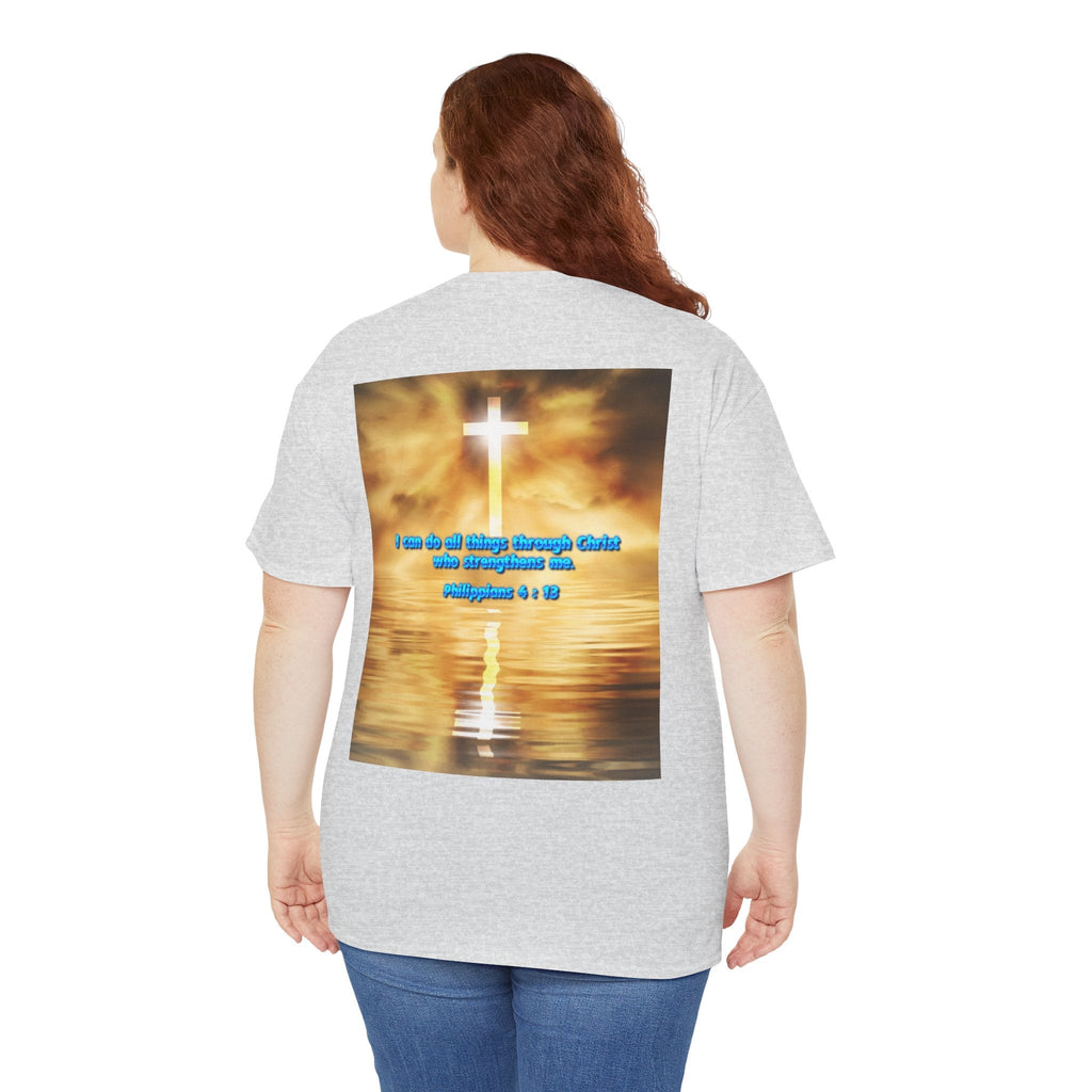 Bible Verse Unisex Tee - Philippians 4 : 13 Printify