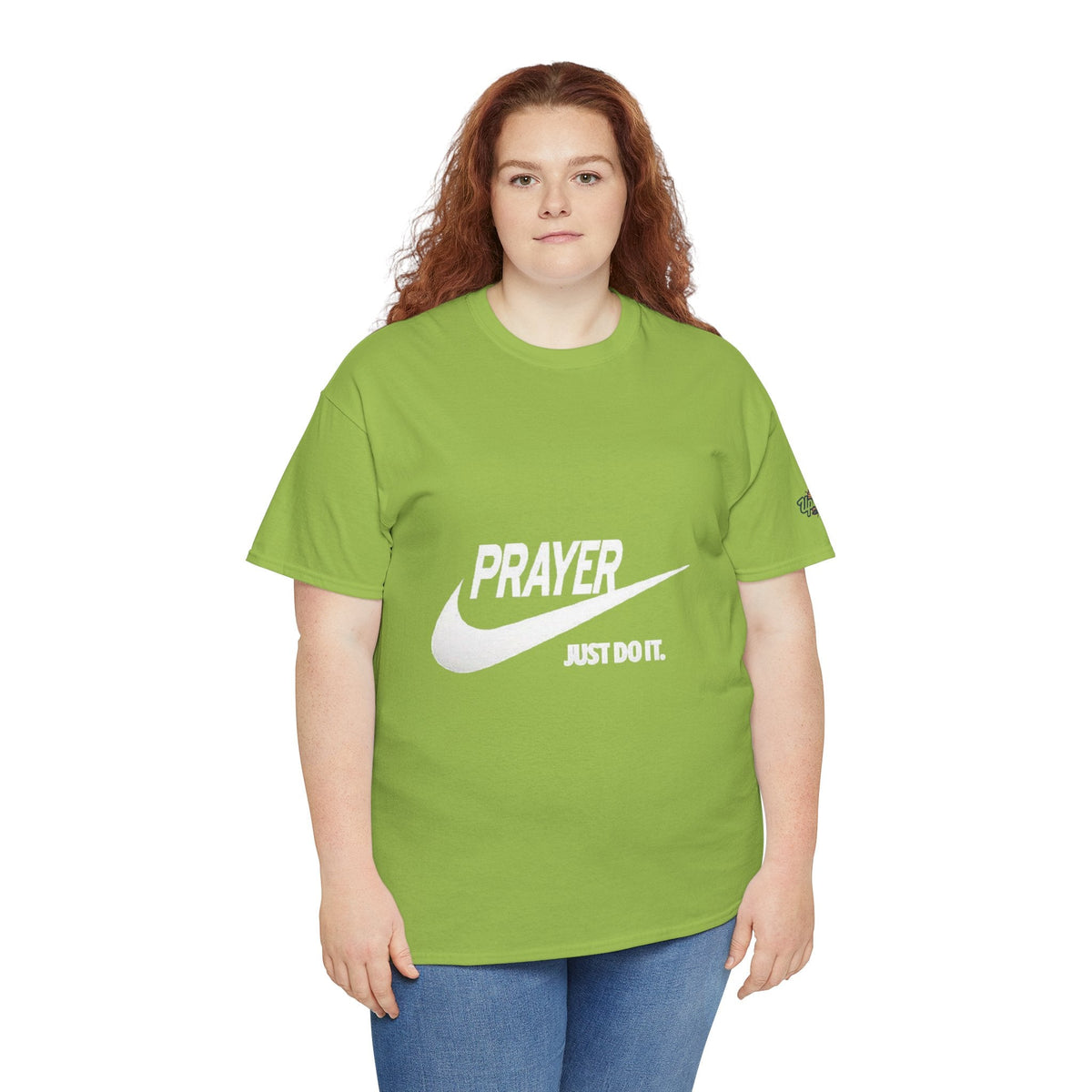 Prayer Just Do It T-shirt - Funny Christian Nike Parody T-shirt - Faith Gear Printify