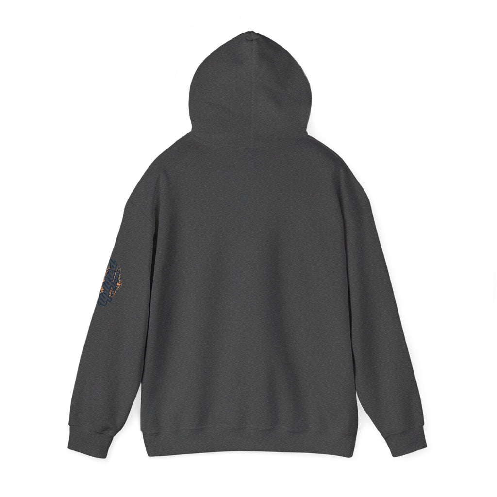 Jesus Saves Hoodie – Radiant Cross & Rays of Light Christian Sweatshirt for Eternal Hope & Faith Printify