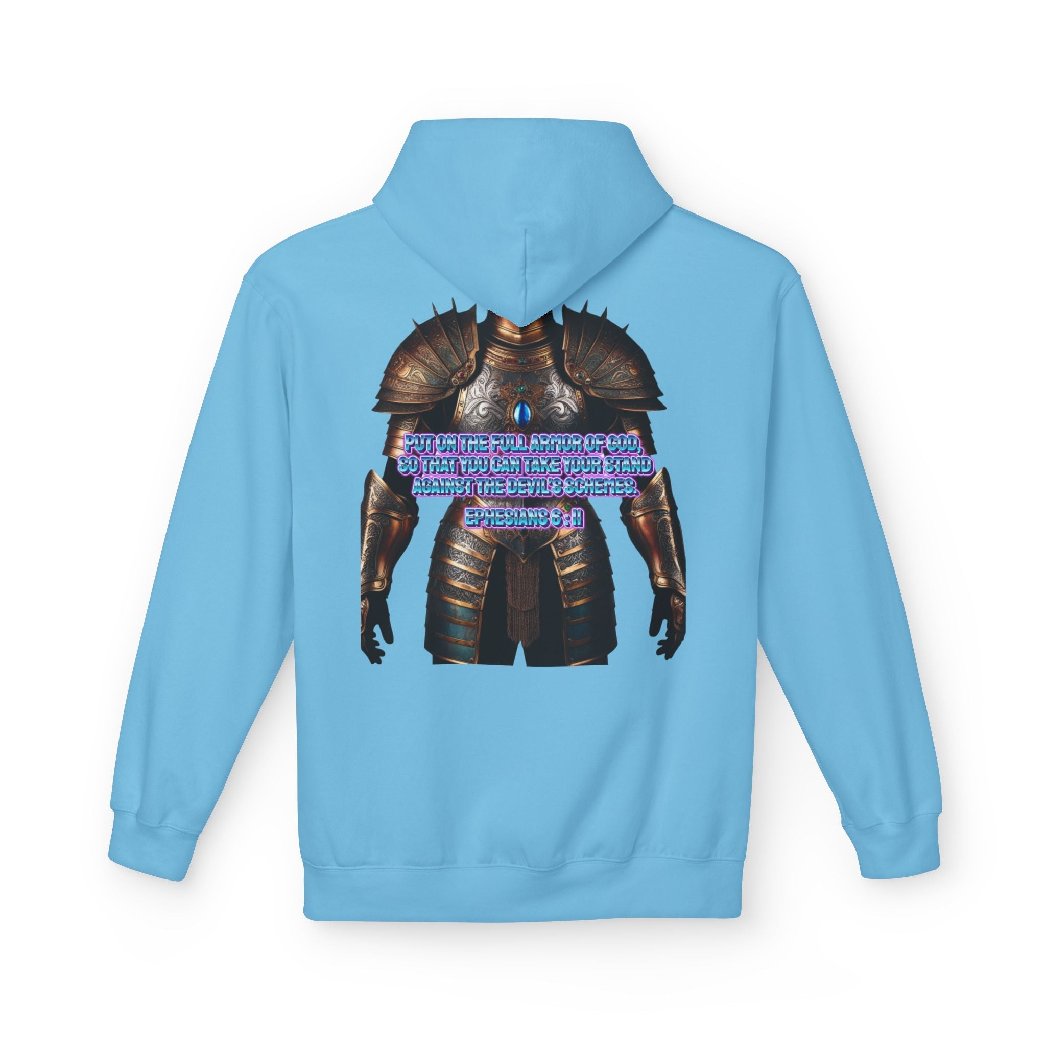 Hoodie - Ephesians 6:11 Bible Verse Religious Design Printify