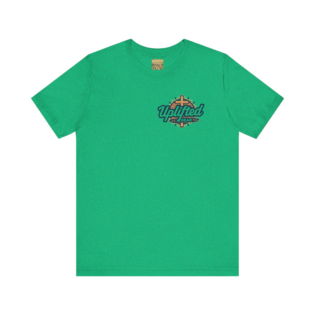 Religious Graphic Tee with Armor Of God Design Unisex Jersey Short Sleeve Tee Printify