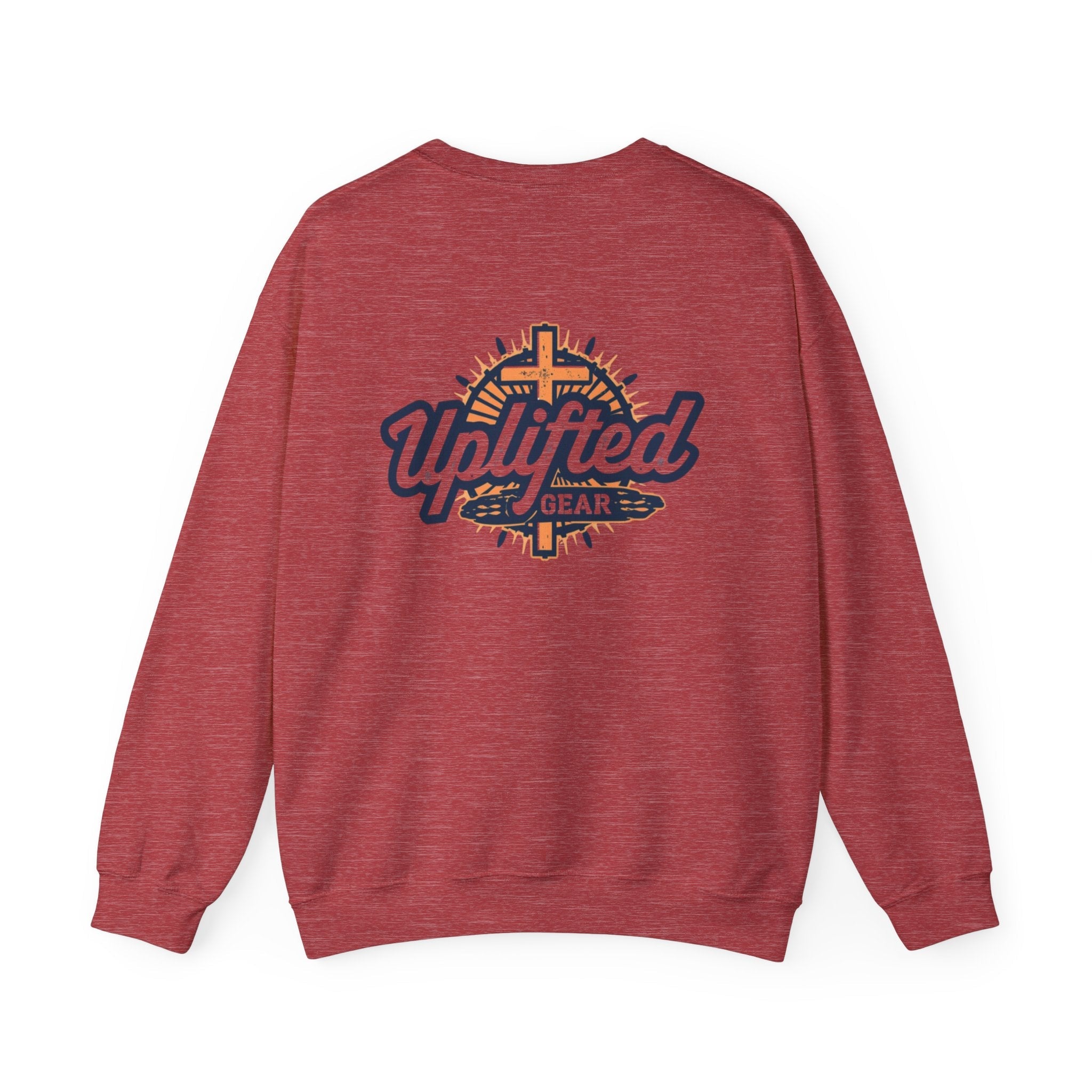 Uplifted Gear Christian Logo Sweatshirt Printify