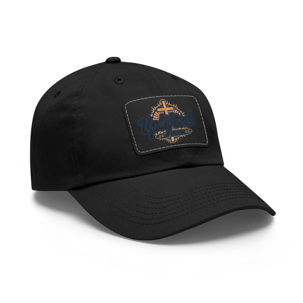 Uplifted Gear Dad Hat Christian Brand Rectangle Printify