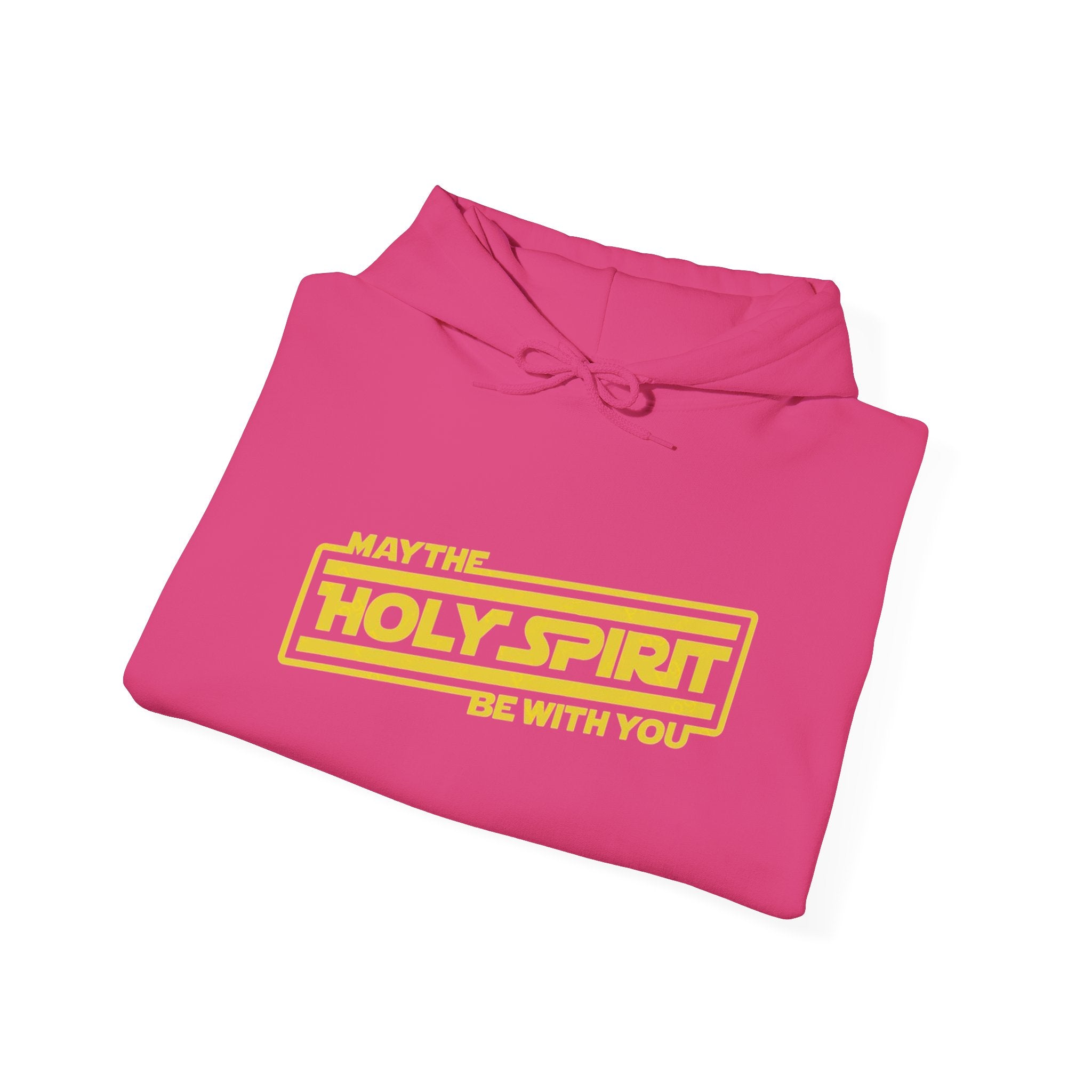 May the Holy Spirit Be With You Hoodie - Christian Star Wars Parody Hoodie Printify