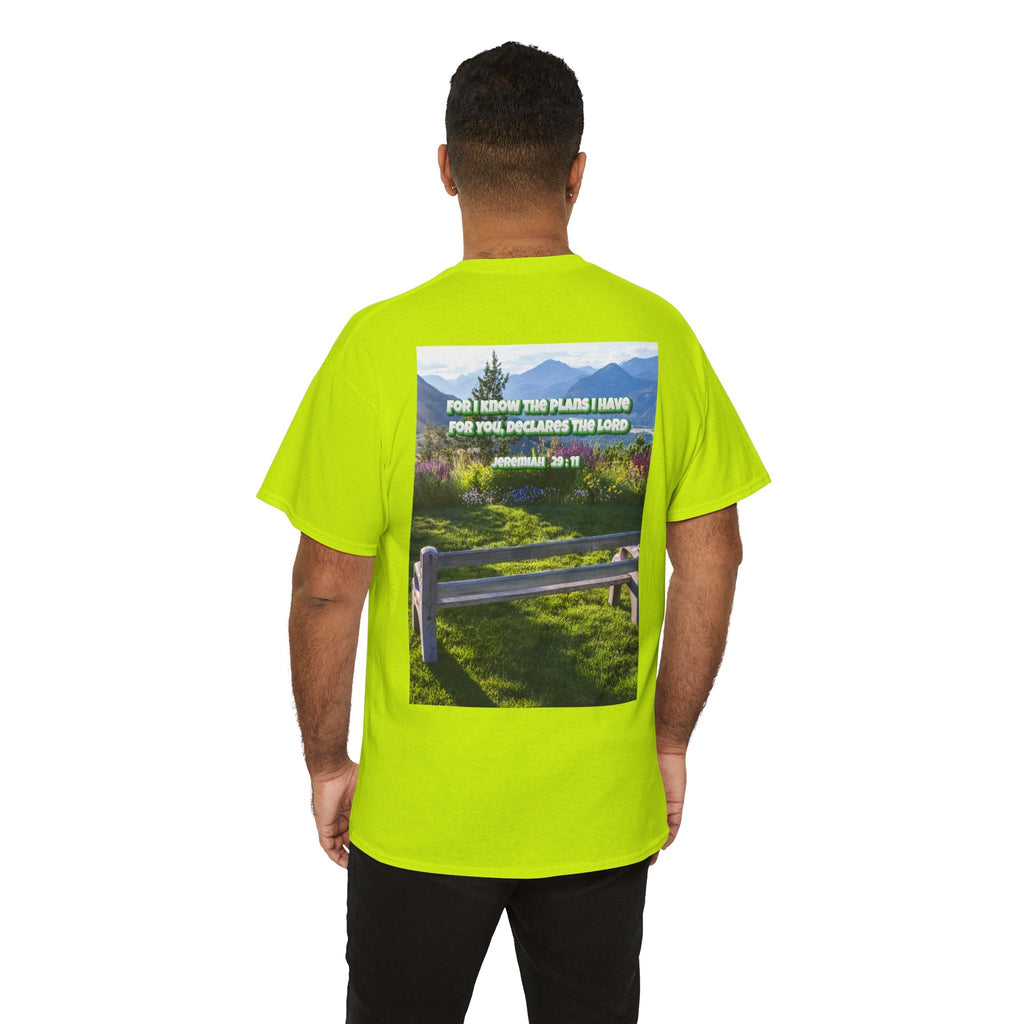 Bible Verse Unisex Tee -  Jeremiah 29 : 11 Printify