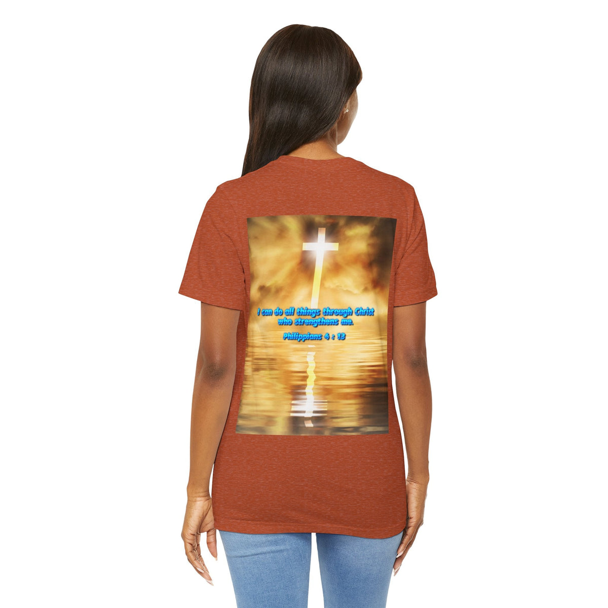 Unisex Tee Bible Verse - Philippians 4 : 13 Printify