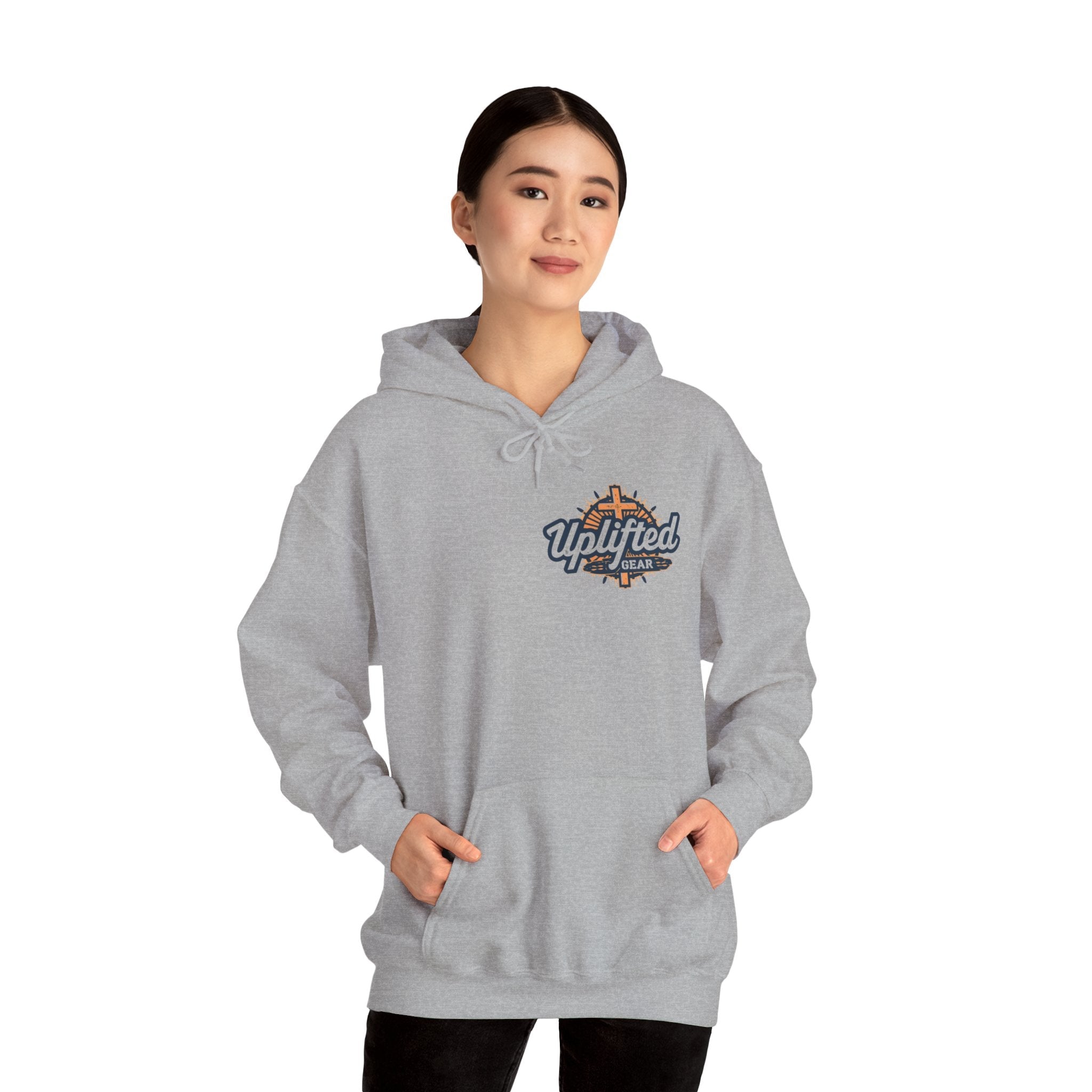 There Are Only 2 Genders Hoodie – Adam & Eve Cross Christian Hoodie for Bold Truth Printify