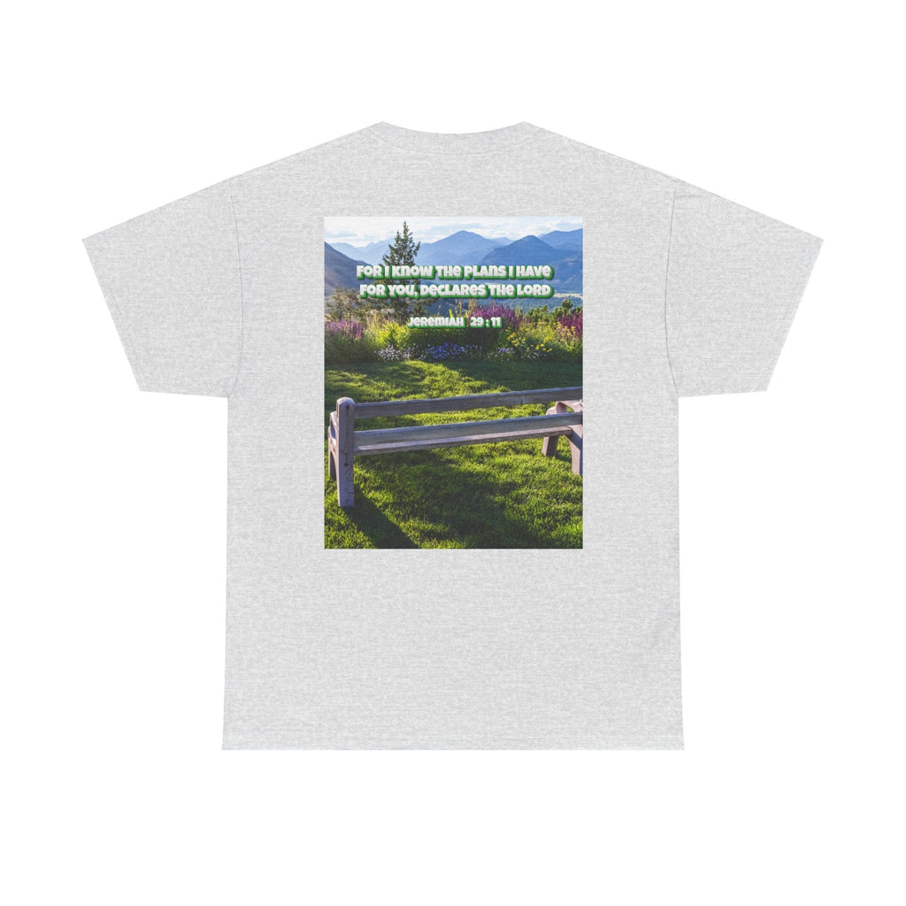 Bible Verse Unisex Tee -  Jeremiah 29 : 11 Printify