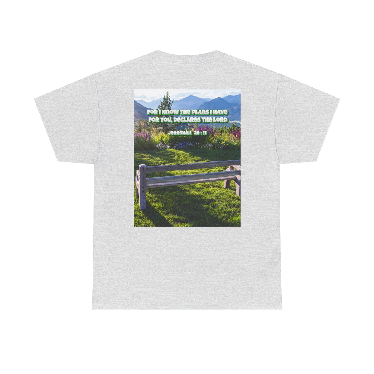 Bible Verse Unisex Tee -  Jeremiah 29 : 11 Printify