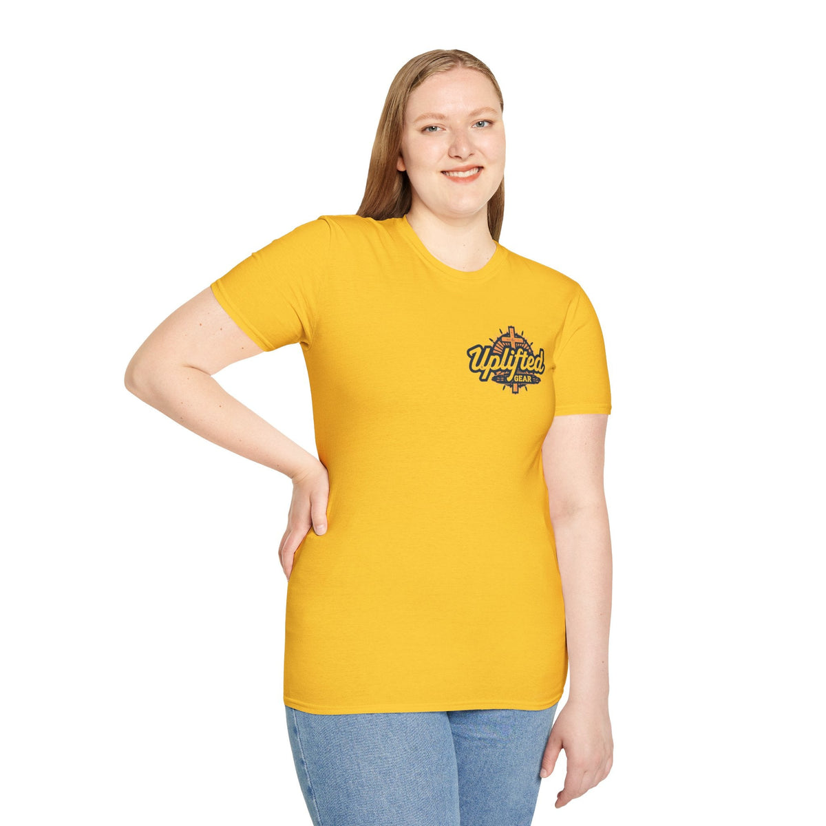 Religious Graphic Armor Of God Design - Unisex Softstyle T-Shirt Printify