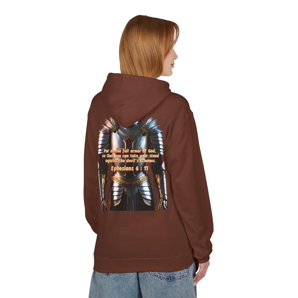 Hoodie - Ephesians 6:11 Bible Verse Religious Design Printify