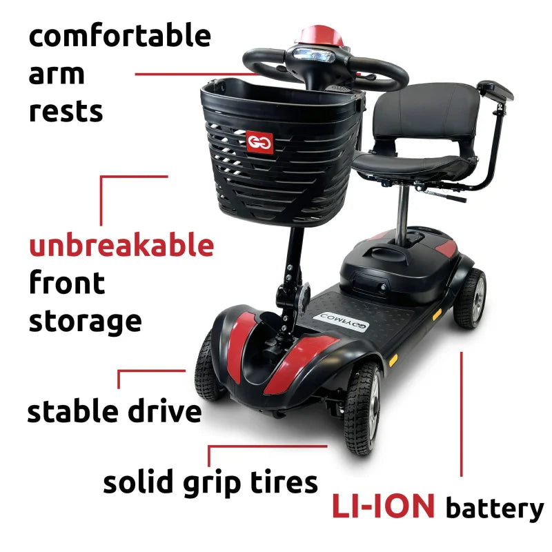 ComfyGo Z-4 Electric Mobility Scooter LifeMed USA