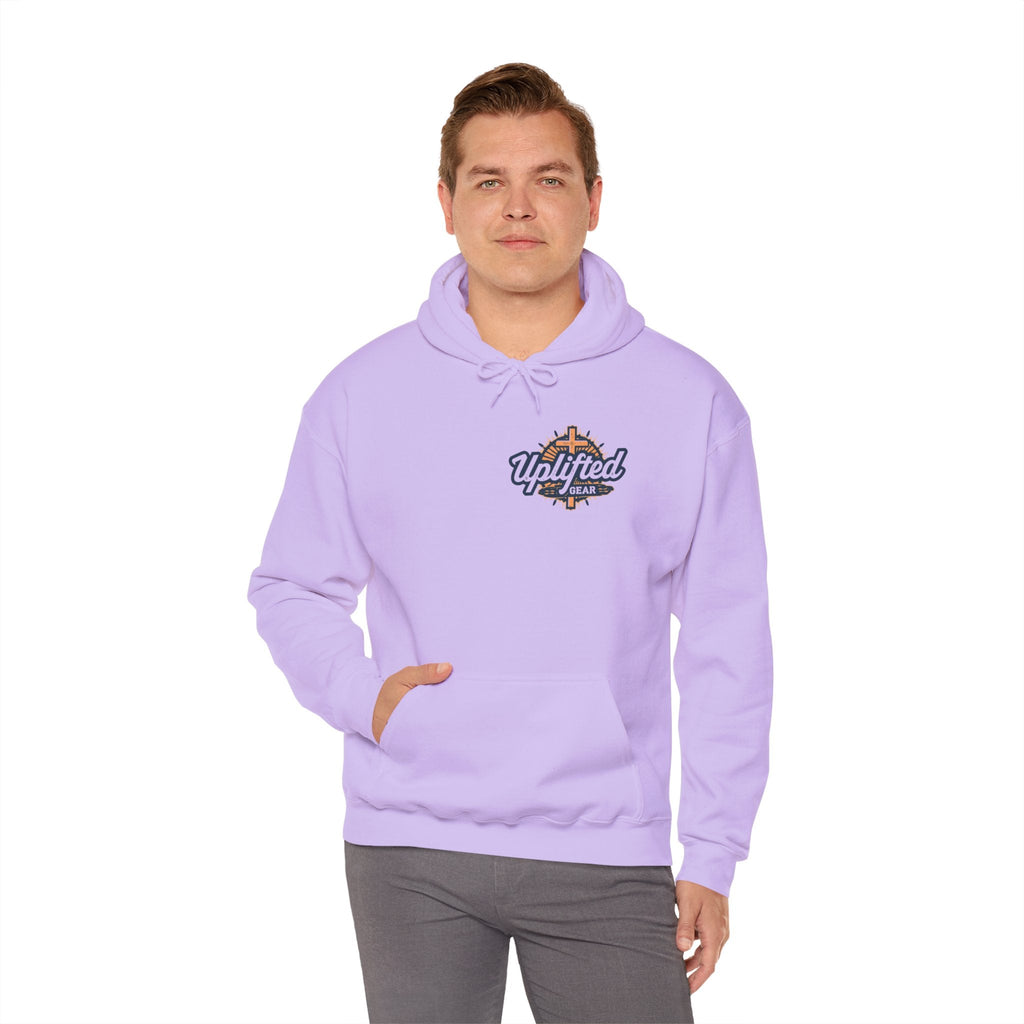 Unique Unicorn Hoodie – Rainbow Cross Psalm 139:14 Christian Hoodie for Wonderfully Made Printify