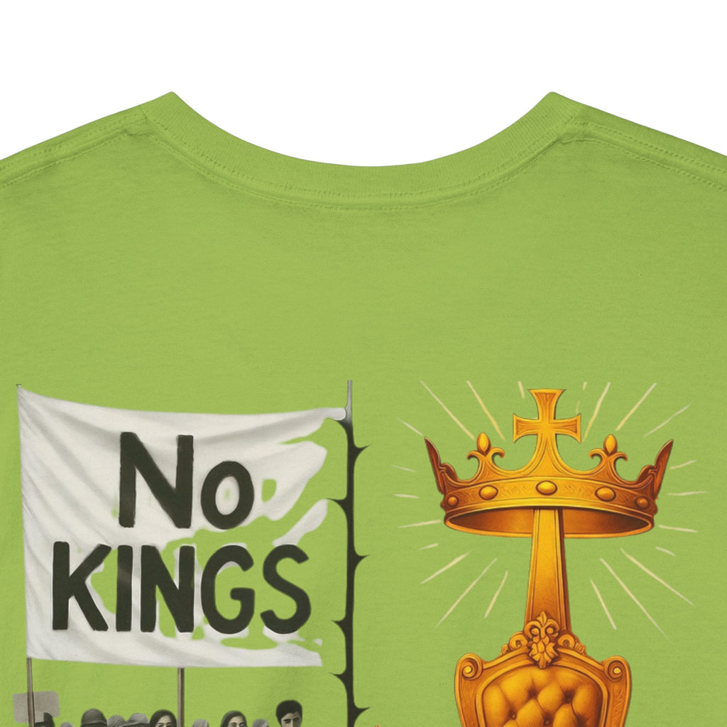 No Kings? Christ is King T-Shirt – Bold Christian Faith Tee for Devoted Believers Printify