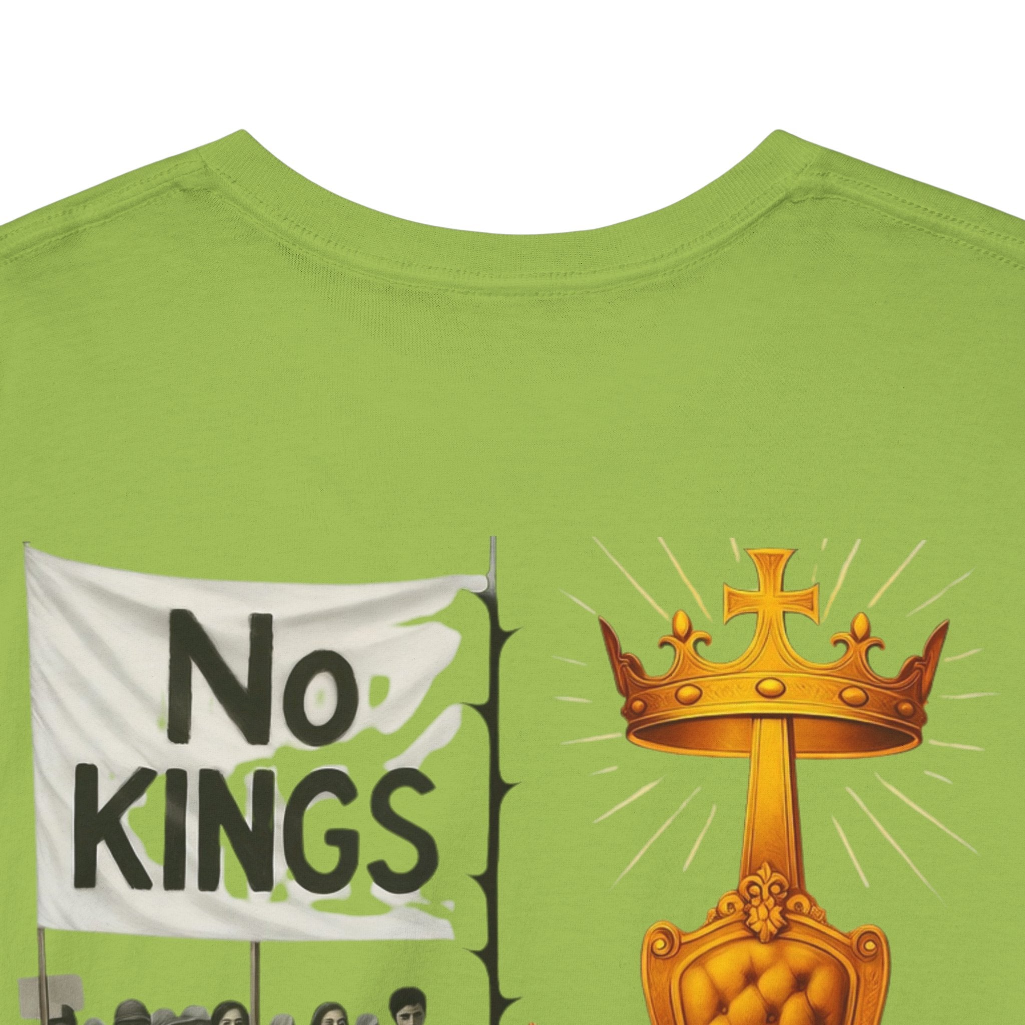 No Kings? Christ is King T-Shirt – Bold Christian Faith Tee for Devoted Believers Printify