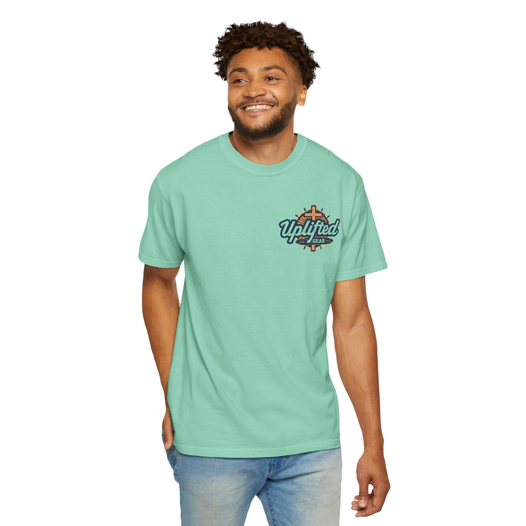 Christ is King T-Shirt – Bold Crown & Cross Christian Tee for Unashamed Faith Printify