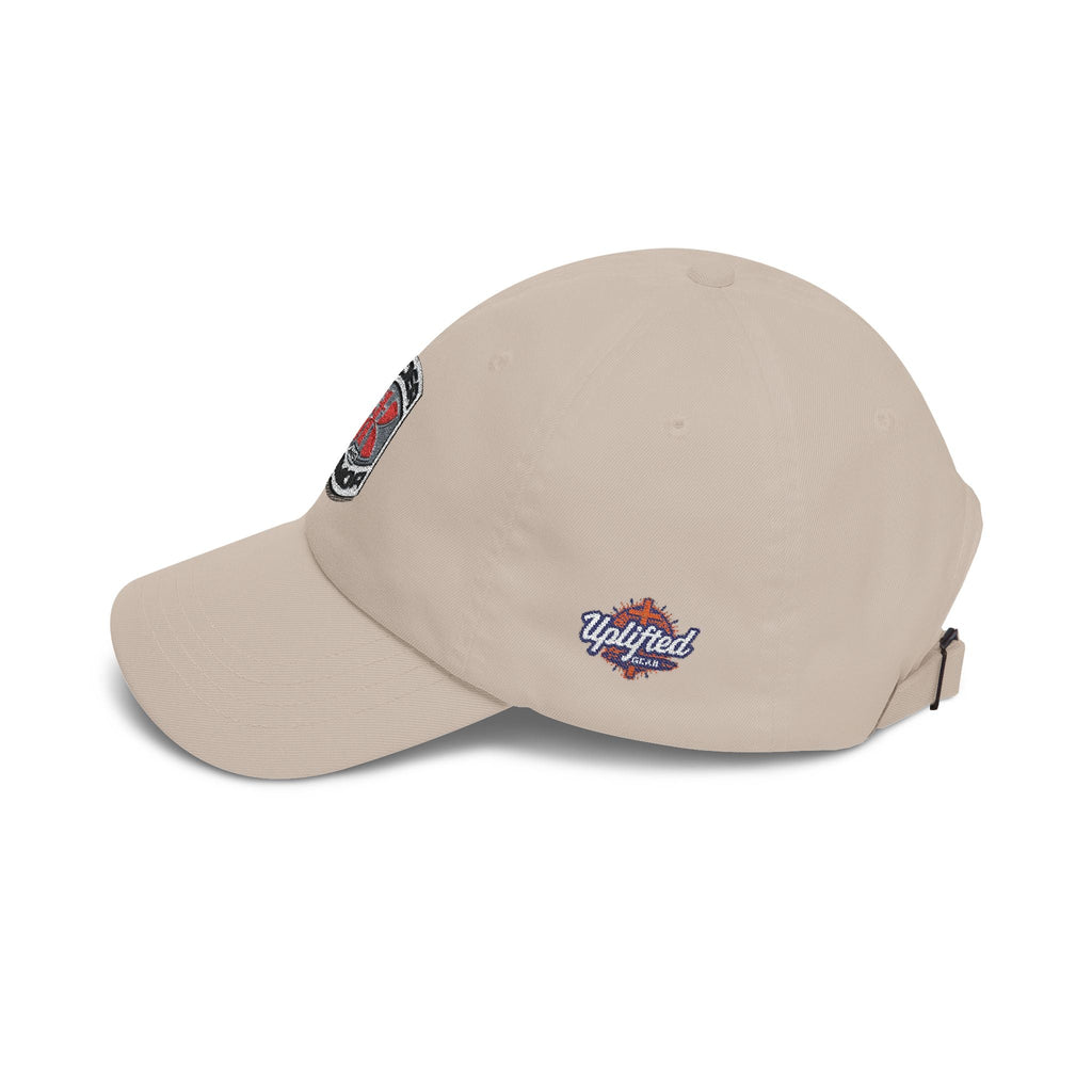 Under Armor Classic Dad Cap - Embroidered White Baseball Hat Printify