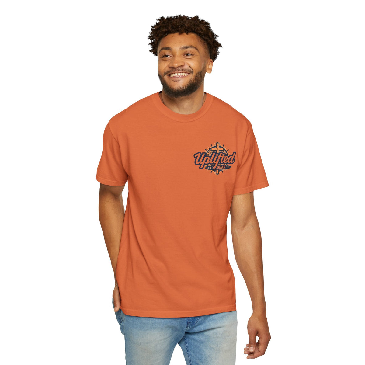 Christ is King T-Shirt – Bold Crown & Cross Christian Tee for Unashamed Faith Printify