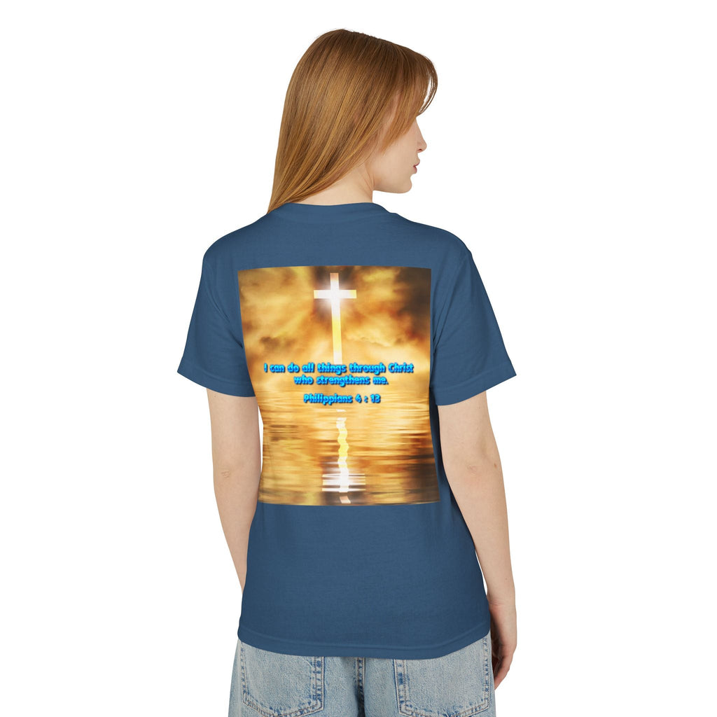 Bible Verse Tee - Philippians 4 : 13 Unisex Shirt Printify