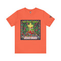 🎄 Not Today, Grinch – Jesus Saves | Funny Christian Christmas T-Shirt | Festive Green & Red Cartoon Style | Bold Faith Holiday Tee by Uplifted Gear Printify