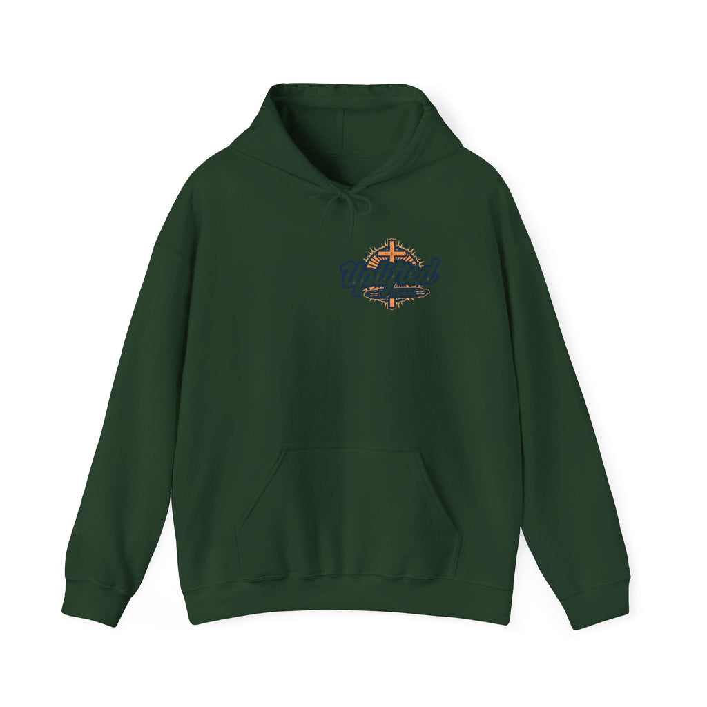 Bible Verse Unisex Heavy Blend™ Hooded Sweatshirt - Isaiah 41 : 10 Printify